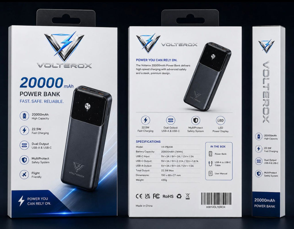 Volterox 60W Power Bank