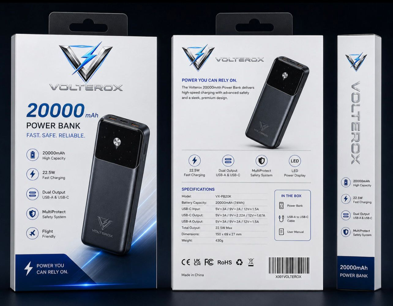 Volterox 60W Power Bank
